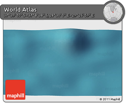 Satellite 3D Map of the Area around 37° 23' 54" S, 28° 58' 30" E