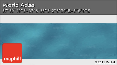 Satellite Panoramic Map of the Area around 37° 23' 54" S, 2° 37' 30" E