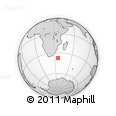 Outline Map of the Area around 37° 23' 54" S, 35° 46' 29" E, rectangular outline