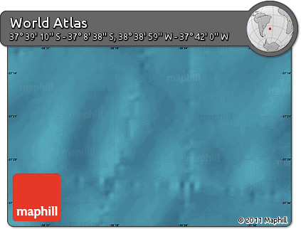 Satellite Map of the Area around 37° 23' 54" S, 38° 10' 29" W