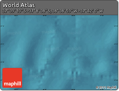 Satellite Map of the Area around 37° 23' 54" S, 38° 10' 29" W