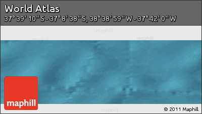 Satellite Panoramic Map of the Area around 37° 23' 54" S, 38° 10' 29" W