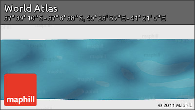 Satellite Panoramic Map of the Area around 37° 23' 54" S, 40° 52' 30" E