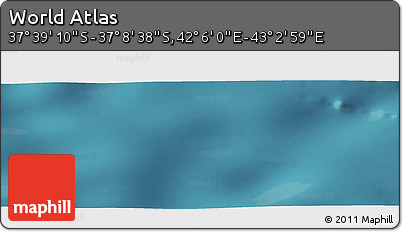 Satellite Panoramic Map of the Area around 37° 23' 54" S, 42° 34' 30" E