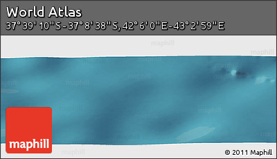 Satellite Panoramic Map of the Area around 37° 23' 54" S, 42° 34' 30" E