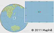 Savanna Style Location Map of the area around 37° 23' 54" S, 46° 49' 30" E