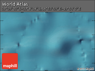 Satellite Map of the Area around 37° 23' 54" S, 49° 22' 30" E
