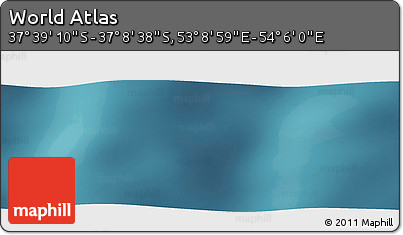 Satellite Panoramic Map of the Area around 37° 23' 54" S, 53° 37' 30" E
