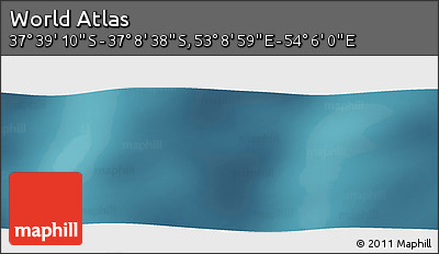 Satellite Panoramic Map of the Area around 37° 23' 54" S, 53° 37' 30" E