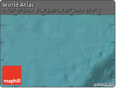 Satellite Map of the Area around 37° 23' 54" S, 55° 10' 29" W