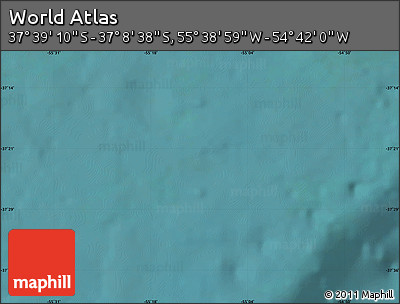 Satellite Map of the Area around 37° 23' 54" S, 55° 10' 29" W