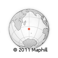Outline Map of the Area around 37° 23' 54" S, 59° 34' 30" E, rectangular outline