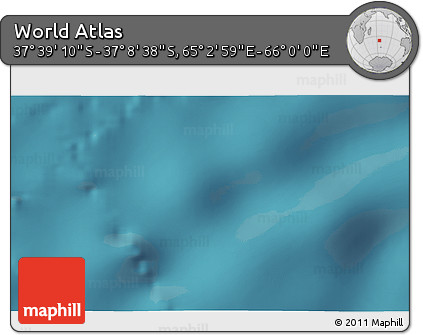 Satellite 3D Map of the Area around 37° 23' 54" S, 65° 31' 30" E