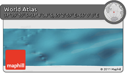 Satellite Panoramic Map of the Area around 37° 23' 54" S, 65° 31' 30" E