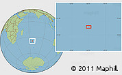 Savanna Style Location Map of the area around 37° 23' 54" S, 66° 22' 30" E