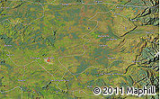 Satellite Map of the area around 37° 23' 54" S, 72° 10' 30" W