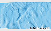 Shaded Relief 3D Map of the area around 37° 23' 54" S, 78° 16' 30" E