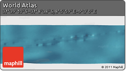 Satellite Panoramic Map of the Area around 37° 23' 54" S, 8° 34' 29" E