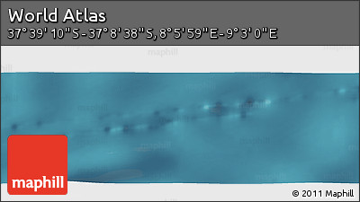 Satellite Panoramic Map of the Area around 37° 23' 54" S, 8° 34' 29" E