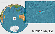 Satellite Location Map of the area around 37° 23' 54" S, 94° 25' 30" E