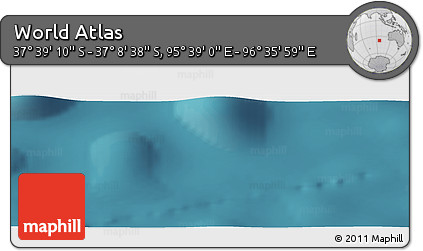 Satellite Panoramic Map of the Area around 37° 23' 54" S, 96° 7' 30" E