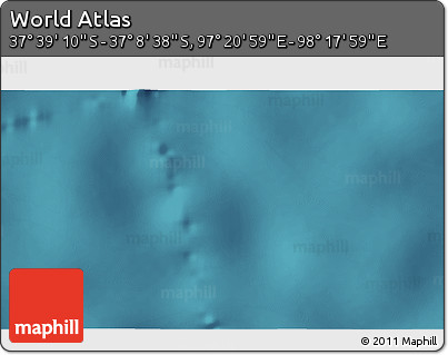 Satellite 3D Map of the Area around 37° 23' 54" S, 97° 49' 29" E