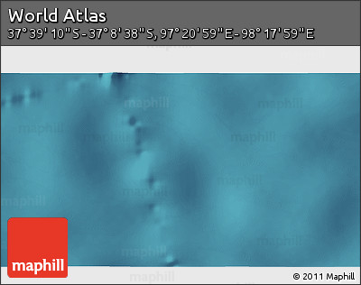 Satellite 3D Map of the Area around 37° 23' 54" S, 97° 49' 29" E