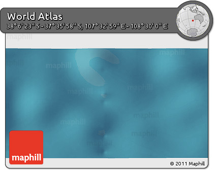 Satellite 3D Map of the Area around 37° 51' 10" S, 108° 1' 30" E