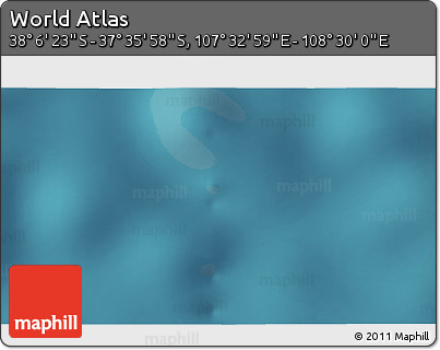 Satellite 3D Map of the Area around 37° 51' 10" S, 108° 1' 30" E
