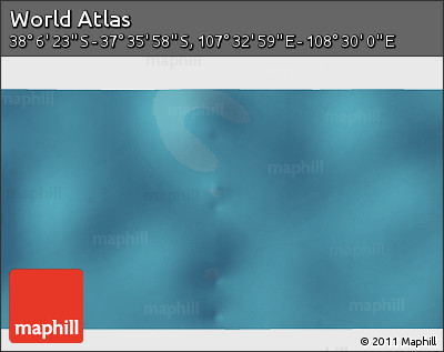 Satellite 3D Map of the Area around 37° 51' 10" S, 108° 1' 30" E