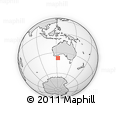 Outline Map of the Area around 37° 51' 10" S, 122° 28' 29" E, rectangular outline