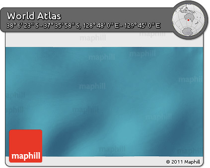 Satellite 3D Map of the Area around 37° 51' 10" S, 129° 16' 30" E
