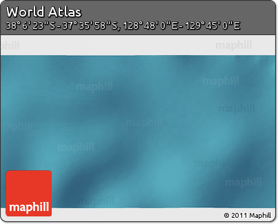 Satellite 3D Map of the Area around 37° 51' 10" S, 129° 16' 30" E