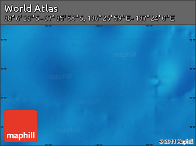 Physical Map of the Area around 37° 51' 10" S, 136° 55' 30" E