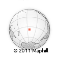 Outline Map of the Area around 37° 51' 10" S, 142° 43' 29" W, rectangular outline