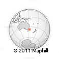 Outline Map of the Area around 37° 51' 10" S, 153° 4' 29" E, rectangular outline