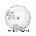 Outline Map of the Area around 37° 51' 10" S, 170° 4' 29" E, rectangular outline