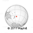 Outline Map of the Area around 37° 51' 10" S, 172° 28' 29" W, rectangular outline