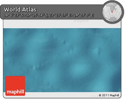 Satellite 3D Map of the Area around 37° 51' 10" S, 23° 52' 30" E