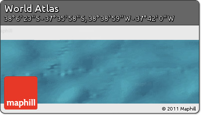 Satellite Panoramic Map of the Area around 37° 51' 10" S, 38° 10' 29" W
