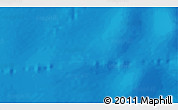 Shaded Relief 3D Map of the area around 37° 51' 10" S, 39° 1' 29" W