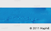 Shaded Relief Panoramic Map of the area around 37° 51' 10" S, 46° 40' 29" W