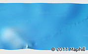 Shaded Relief 3D Map of the area around 37° 51' 10" S, 5° 1' 30" W