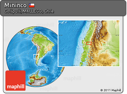 Physical Location Map of Mininco