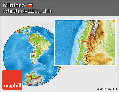 Physical Location Map of Mininco