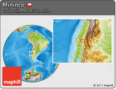 Physical Location Map of Mininco