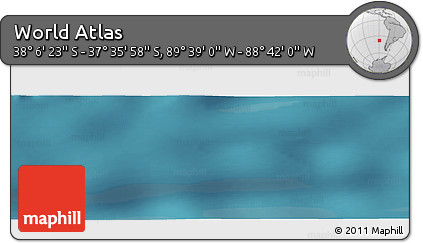 Satellite Panoramic Map of the Area around 37° 51' 10" S, 89° 10' 30" W