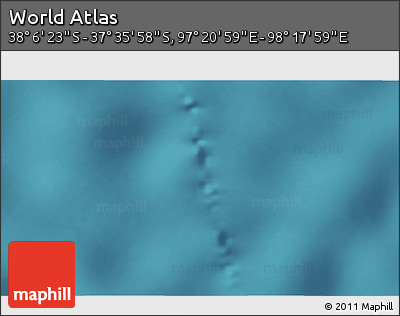 Satellite 3D Map of the Area around 37° 51' 10" S, 97° 49' 29" E