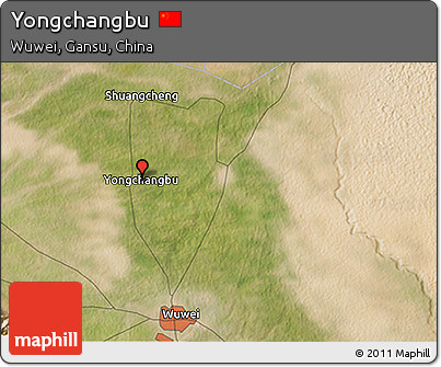 Satellite 3D Map of Yongchangbu