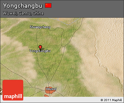 Satellite 3D Map of Yongchangbu